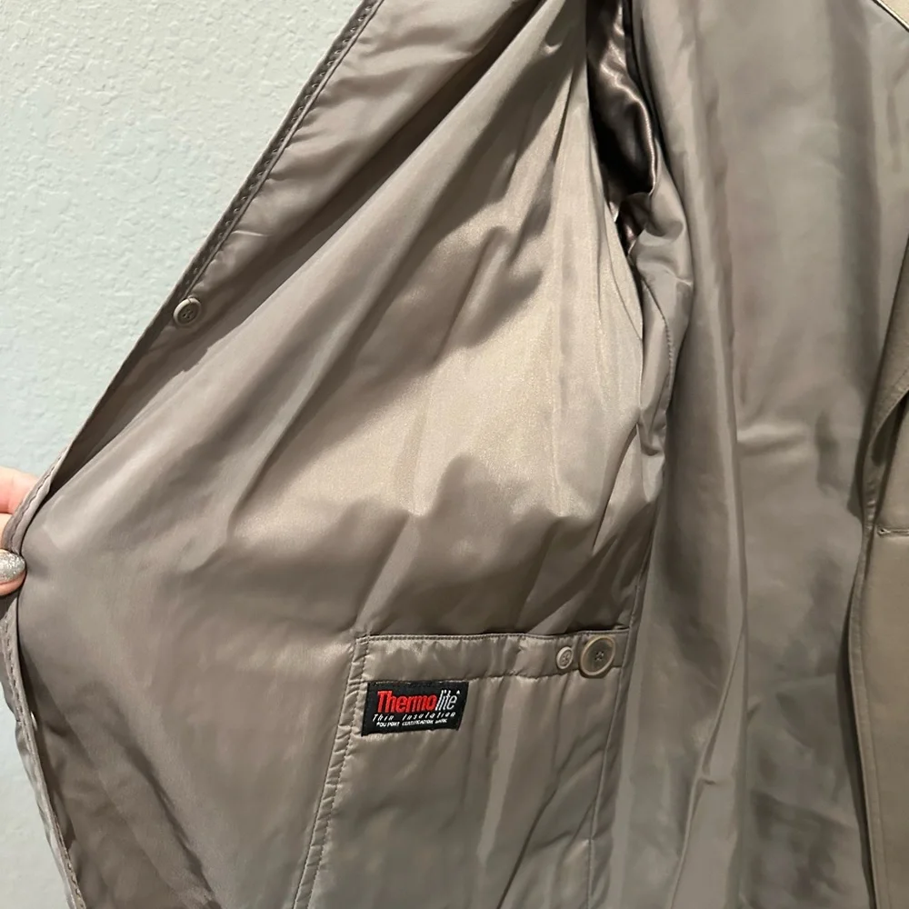 VTG Worthington Trench Coat With Detachable Thermolite Liner Sz 24W NWT - Picture 9 of 9